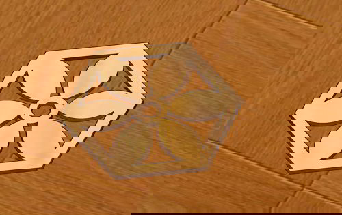 طرح زیرلیوانی‌های چوبی چوبی ماندالا شش ضلعی برش لیزری دکوراسیون - laser cut hexagonal mandala wood tea coasters kithen decor - برای دستگاه CNC چوب و لیزر (سی ان سی)