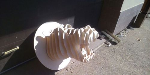طرح برش لیزری سر اسب کوهی دیوار حیوان دکوراسیون - laser cut hippo head wall animal decor ve - برای دستگاه CNC چوب و لیزر (سی ان سی)