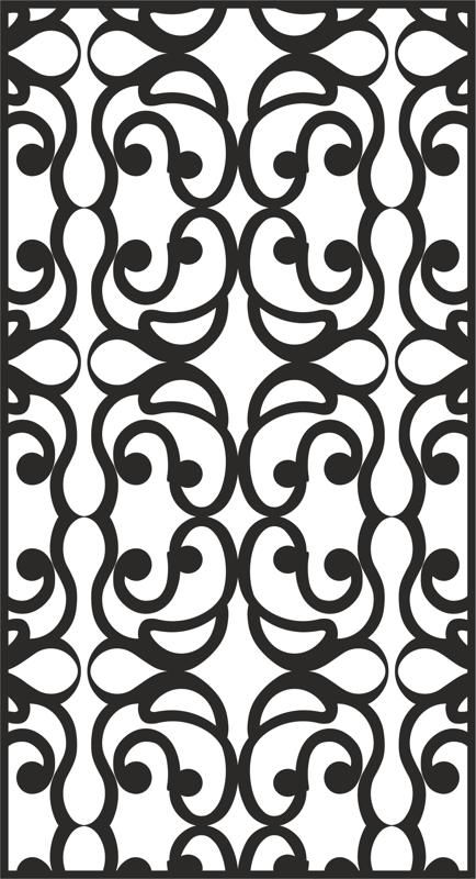 طرح حکاکی توخالی برش لیزری الگو - laser cut hollow engraving pattern - برای دستگاه CNC چوب و لیزر (سی ان سی)