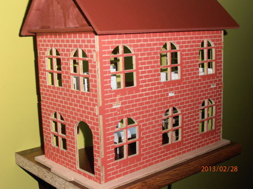 طرح پروژه خانه برش لیزری - laser cut house project - برای دستگاه CNC چوب و لیزر (سی ان سی)
