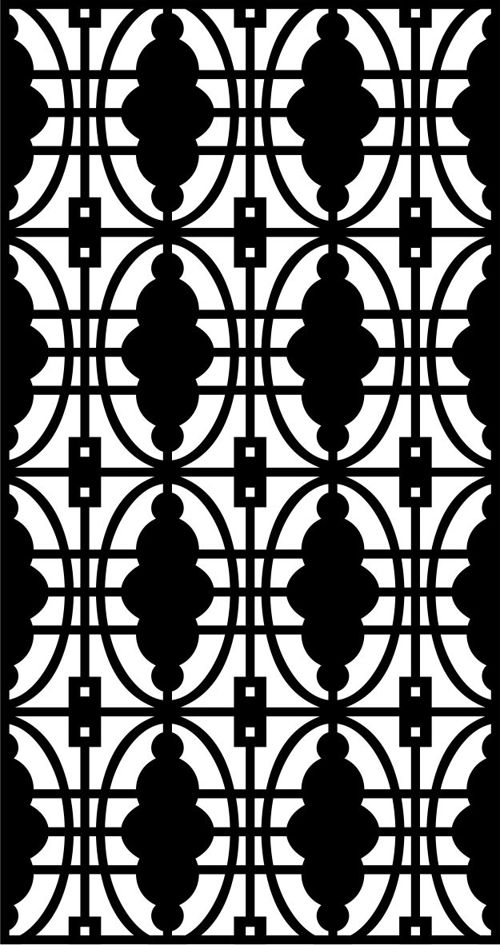 طرح برش لیزری جلی الهام گرفته از صفحه نمایش الگوی - laser cut jali inspired screen pattern ve - برای دستگاه CNC چوب و لیزر (سی ان سی)