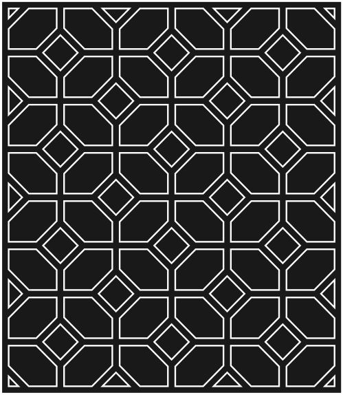طرح برش لیزری ام دی اف طرح هندسی جالی روی صفحه نمایش - laser cut mdf jali geometric screen design ve - برای دستگاه CNC چوب و لیزر (سی ان سی)