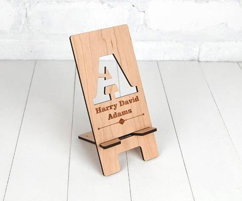 طرح قالب طرح های طرح پایه موبایل برش لیزری - laser cut mobile phone stand template drawings ve - برای دستگاه CNC چوب و لیزر (سی ان سی)