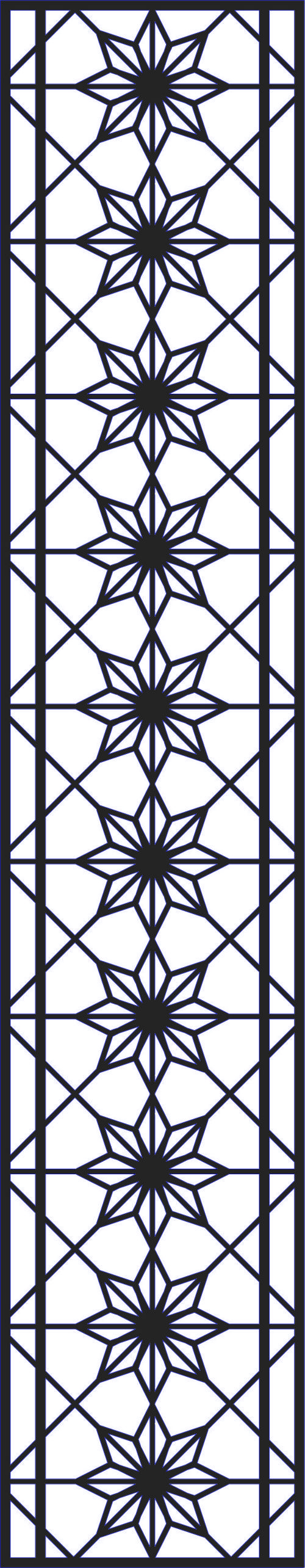 طرح laser-cut-modern-privacy-partition-indoor-panels-lattice-room-divider-pattern