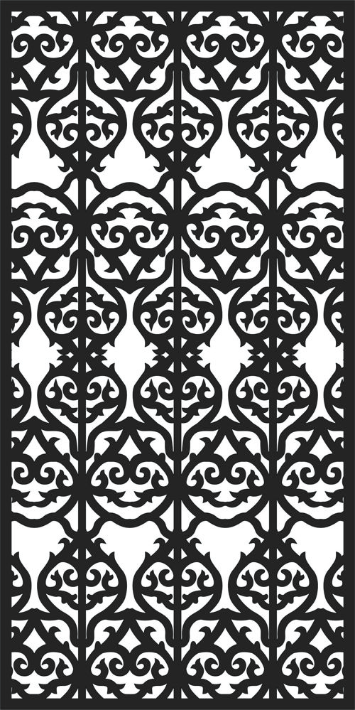 طرح laser-cut-modern-privacy-partition-indoor-panels-lattice-room-divider-seamless-design-pattern