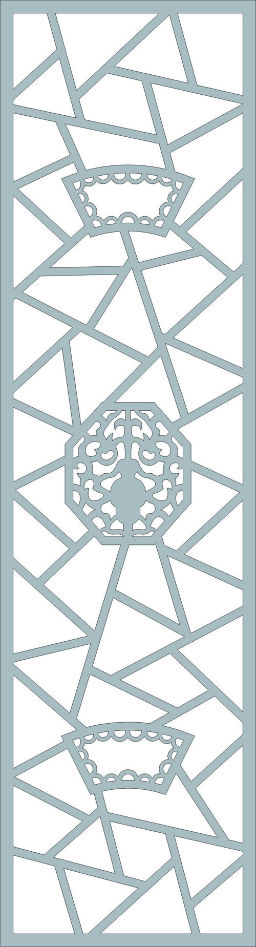طرح پارتیشن مدرن برش لیزری جداکننده اتاق حریم مدرن شبکه درز - laser cut modern privacy partition room divider lattice seamless - برای دستگاه CNC چوب و لیزر (سی ان سی)