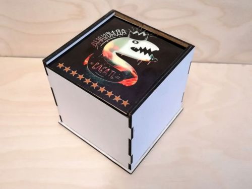 طرح جعبه لیزری لیوان - laser cut mug box - برای دستگاه CNC چوب و لیزر (سی ان سی)