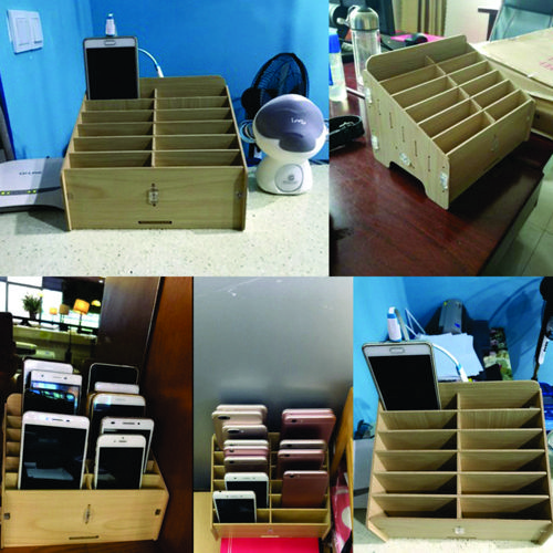 طرح laser-cut-multi-cell-phone-rack-phone-holder-desktop-organizer-storage-box-for-classroom-office-ve