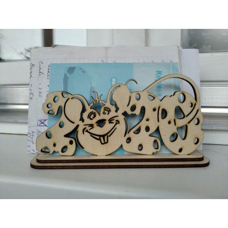طرح جا دستی برش خورده لیزری - laser cut napkin holder 2020 ve - برای دستگاه CNC چوب و لیزر (سی ان سی)