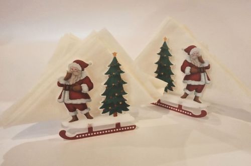 طرح جای دستمال نوروزی برش لیزری - laser cut new year napkin holder layout ve - برای دستگاه CNC چوب و لیزر (سی ان سی)