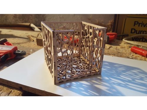 طرح برش لیزری جای یادداشت - laser cut note holder ve - برای دستگاه CNC چوب و لیزر (سی ان سی)