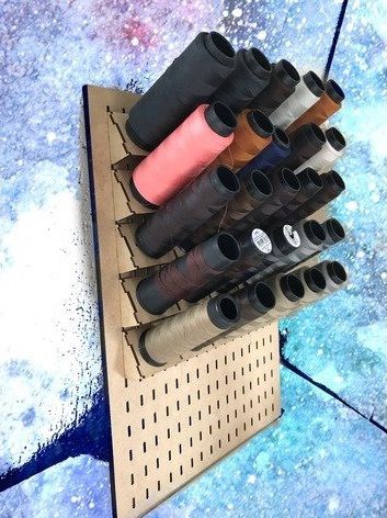 طرح برش لیزری سازمان‌دهنده‌ها برای موضوعات - laser cut organizers for threads ve - برای دستگاه CNC چوب و لیزر (سی ان سی)