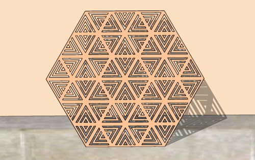 طرح laser-cut-ornamental-panel-template-grill-jali-wall-decor-stencil-design