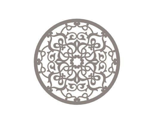 طرح وکتور ماندالا الگوی زینتی برش لیزری - laser cut ornamental stylized vector mandala pattern - برای دستگاه CNC چوب و لیزر (سی ان سی)