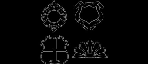 طرح برش لیزری طرح - laser cut pattern design 0808 - برای دستگاه CNC چوب و لیزر (سی ان سی)