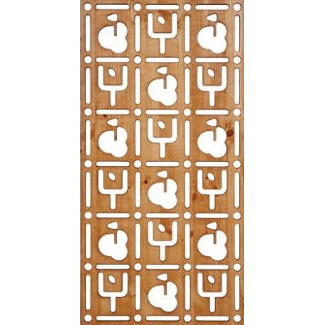 طرح الگوی برش لیزری قاب گریل 300 v9 - laser cut pattern unframed grill 300 v92 - برای دستگاه CNC چوب و لیزر (سی ان سی)
