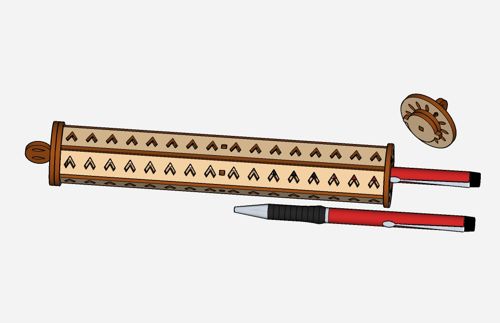 طرح جا قلمی برش لیزری جعبه هدیه جا مداد چوب - laser cut pen holder gift box pencil holder wood ve - برای دستگاه CNC چوب و لیزر (سی ان سی)