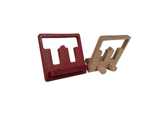 طرح نگهدارنده گوشی برش لیزری قاب - laser cut phone holder - برای دستگاه CNC چوب و لیزر (سی ان سی)