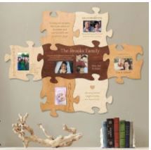 طرح قاب عکس برش لیزری پازل - laser cut photo frame puzzle ve - برای دستگاه CNC چوب و لیزر (سی ان سی)