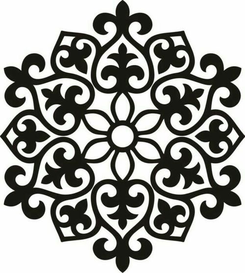 طرح زیربشقابی‌های برش لیزری - laser cut placemats - برای دستگاه CNC چوب و لیزر (سی ان سی)