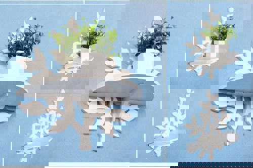 طرح برش لیزری گلدان قفسه - laser cut planter shelf ve - برای دستگاه CNC چوب و لیزر (سی ان سی)