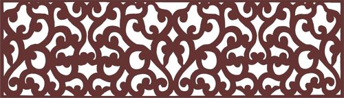 طرح laser-cut-privacy-partition-indoor-panel-jali-room-divider-seamless-design-pattern