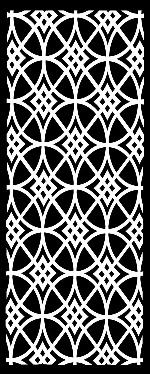 طرح laser-cut-privacy-partition-indoor-panels-floral-lattice-stencil-room-divider