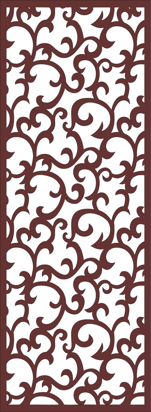 طرح پارتیشن حریم خصوصی برش لیزری دور پنل jali - laser cut privacy partition round panel jali - برای دستگاه CNC چوب و لیزر (سی ان سی)