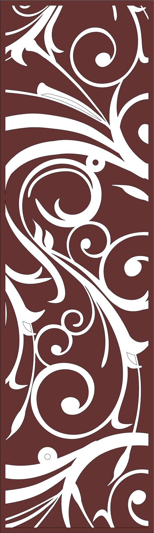 طرح پنجره پارتیشن حریم خصوصی برش لیزری jali seamless design - laser cut privacy partition window jali seamless design - برای دستگاه CNC چوب و لیزر (سی ان سی)