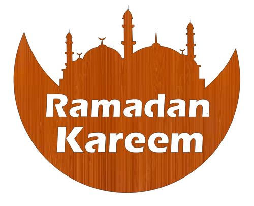 طرح چوبی ماه رمضان کریم برش لیزری قالب - laser cut ramadan kareem wooden moon design islamic template ve - برای دستگاه CNC چوب و لیزر (سی ان سی)