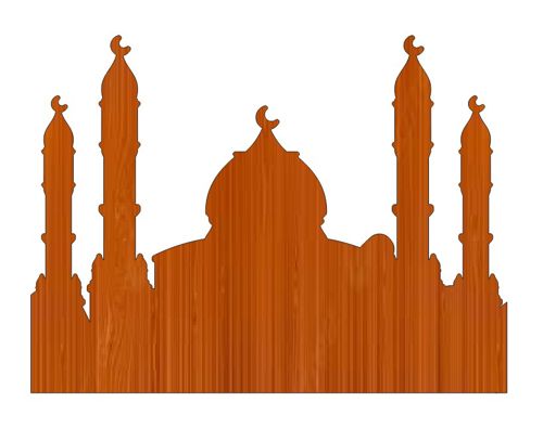 طرح برش لیزری رمضان کریم چوبی ناتمام برش - laser cut ramadan kareem wooden unfinished cutout ve - برای دستگاه CNC چوب و لیزر (سی ان سی)