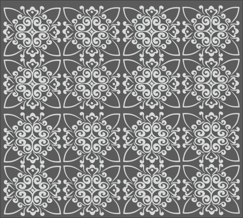 طرح برش لیزری تکرار هندسی تزئینی الگوی - laser cut repeating geometric decorative pattern ve - برای دستگاه CNC چوب و لیزر (سی ان سی)
