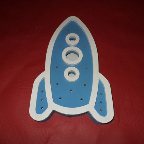 طرح دیوار موشک برش لیزری نور - laser cut rocket ship wall light - برای دستگاه CNC چوب و لیزر (سی ان سی)