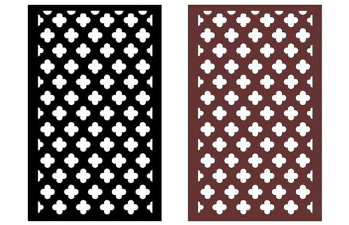 طرح جداکننده اتاق برش لیزری کباب‌پز - laser cut room divider grill - برای دستگاه CNC چوب و لیزر (سی ان سی)