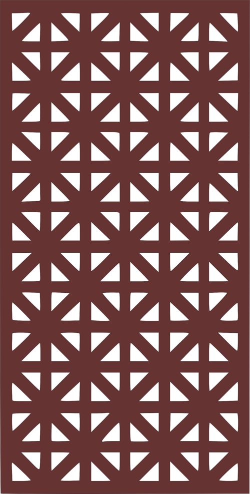 طرح جداکننده اتاق برش لیزری درز گل شبکه پانل پارچه - laser cut room divider seamless floral lattice panel - برای دستگاه CNC چوب و لیزر (سی ان سی)