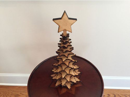 طرح لیزر برش rozhdest nskaya elka - laser cut rozhdestvenskaya elka ve - برای دستگاه CNC چوب و لیزر (سی ان سی)