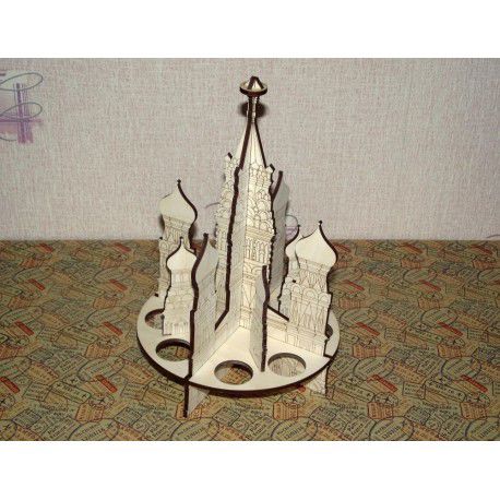 طرح برش لیزری روسیه سنت باسیل کلیسای - laser cut russia saint basil cathedral ve - برای دستگاه CNC چوب و لیزر (سی ان سی)