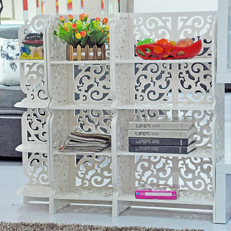 طرح قالب برش لیزری قفسه قفسه انبارداری - laser cut shelf rack storage template ve - برای دستگاه CNC چوب و لیزر (سی ان سی)