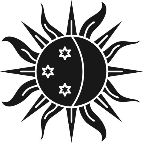 طرح برش لیزری خورشید درخشان شیء آسمانی شیء - laser cut shining sun celestial object ve - برای دستگاه CNC چوب و لیزر (سی ان سی)