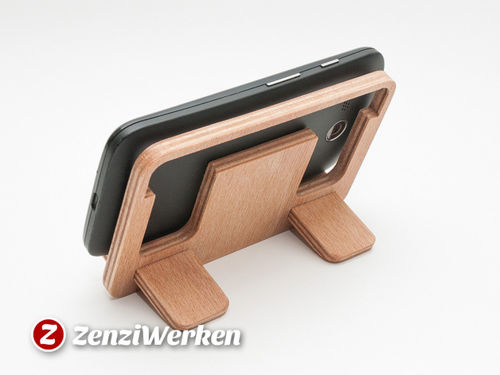 طرح برش لیزری گوشی هوشمند پایه - laser cut smartphone stand - برای دستگاه CNC چوب و لیزر (سی ان سی)