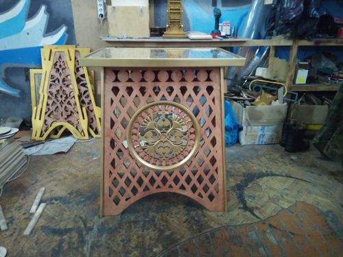 طرح میز باز شیک برش لیزری طرح - laser cut stylish openwork table - برای دستگاه CNC چوب و لیزر (سی ان سی)