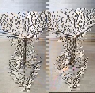 طرح سینی دکوراسیون میز برش لیزری برای سبد میوه شکلات پایه - laser cut table decor tray for candy fruits basket stand ve - برای دستگاه CNC چوب و لیزر (سی ان سی)