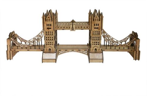 طرح برش لیزری tauerskiy ترین - laser cut tauerskiy most ve - برای دستگاه CNC چوب و لیزر (سی ان سی)