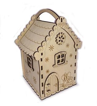طرح برش لیزری مدل چایخانه - laser cutting design tea house model ve - برای دستگاه CNC چوب و لیزر (سی ان سی)