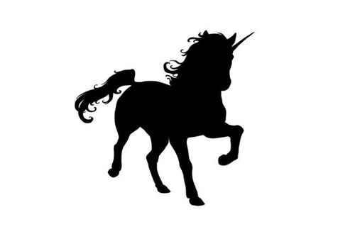 طرح برش لیزری اسب تک شاخ شبح - laser cut unicorn horse silhouette ve - برای دستگاه CNC چوب و لیزر (سی ان سی)