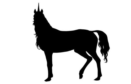 طرح برچسب وینیل یونیکورن برش لیزری - laser cut unicorn vinyl sticker ve - برای دستگاه CNC چوب و لیزر (سی ان سی)