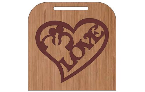 طرح برش لیزری قلب روز ولنتاین زوج حکاکی برچسب چوبی - laser cut valentines day heart couple engraved wooden tag ve - برای دستگاه CNC چوب و لیزر (سی ان سی)