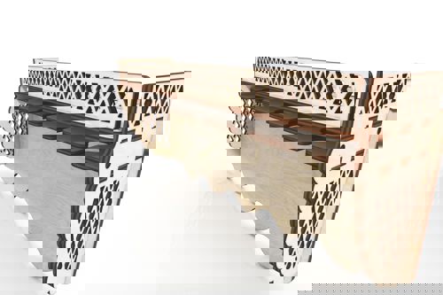 طرح برش لیزری تاک استاد قفسه طرح - laser cut vine master shelf layout ve - برای دستگاه CNC چوب و لیزر (سی ان سی)