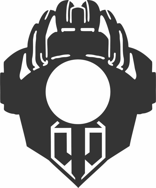 طرح قالب ساعت دنیای تانک‌ها با برش لیزری وینیل - laser cut vinyl record world of tanks clock template ve - برای دستگاه CNC چوب و لیزر (سی ان سی)