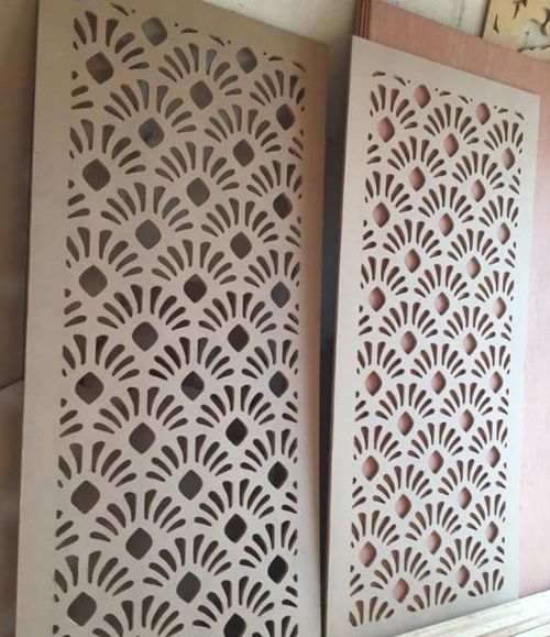 طرح پنل دیواری برش لیزری پارچه - laser cut wall panel - برای دستگاه CNC چوب و لیزر (سی ان سی)